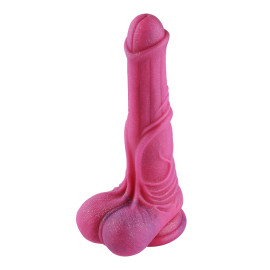 HiSmith HSA94 Silicone Dream Sky Dildo KlicLok 10.6" Pink