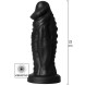Hidden Desire Extreme Vibrating Devil Monster Dildo Black