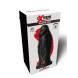 Hidden Desire Extreme Vibrating Devil Monster Dildo Black