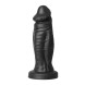 Hidden Desire Extreme Vibrating Devil Monster Dildo Black