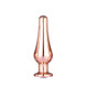 Dream Toys Gleaming Love Pleasure Plug Rose Gold Medium