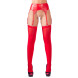 NO:XQSE Suspender Belt and Stockings 2340291 Red