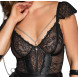 Cottelli Bondage Style Babydoll Set with Handcuffs 2741768 Black
