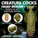 Creature Cocks Swamp Monster Scaly Silicone Dildo